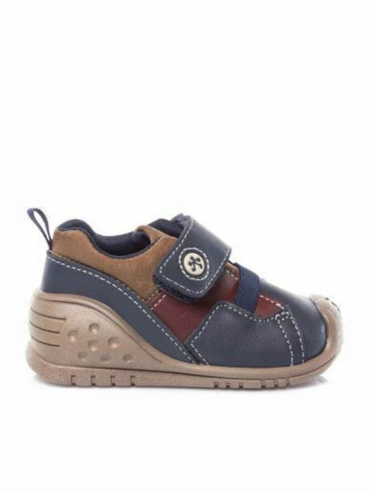 Kids Sneakers High with Scratch Blue