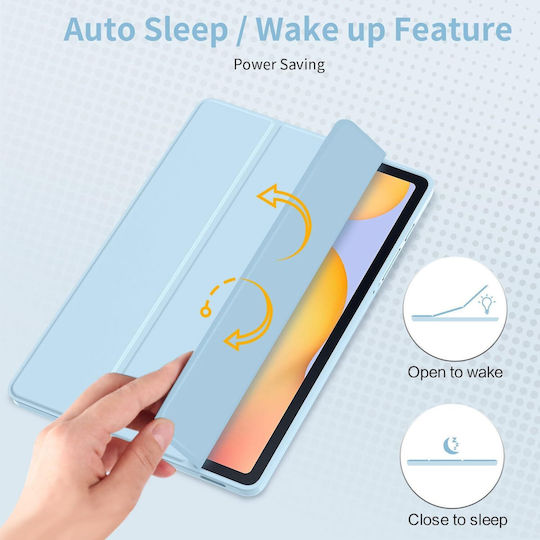 Revomag Husa Flip Cover Albastru (Samsung Tab S6 Lite 10.4)