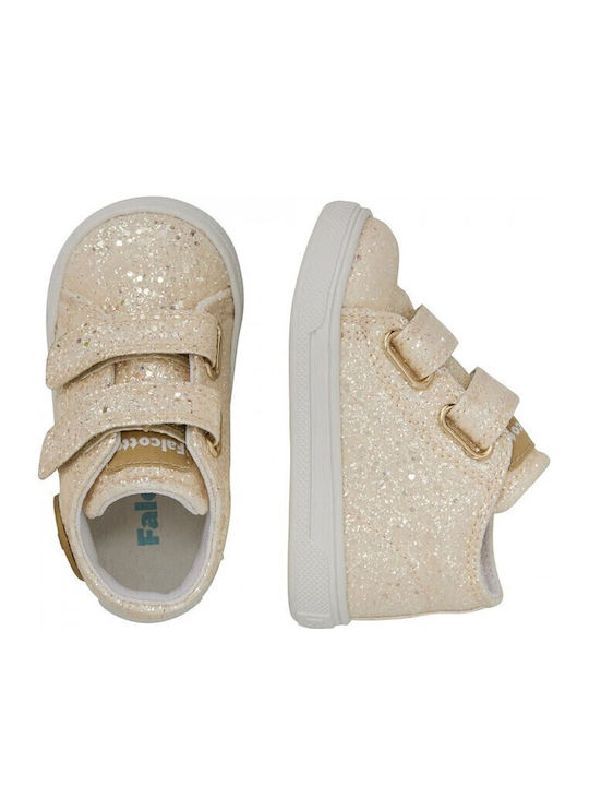Kids Sneakers with Scratch Gold