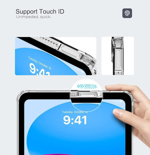 Revomag Husa Umschlag Rückseite Transparene (iPad 11 (A16) 2025, iPad 10 2022)