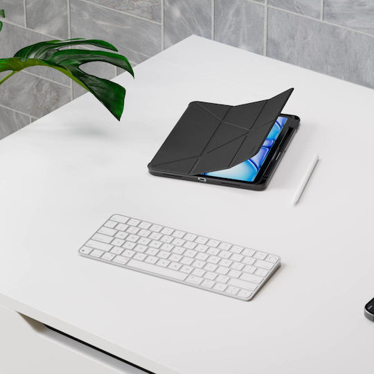 Revomag Husa Flip Cover Negra (Samsung Galaxy Tab S10+, S9 FE+, S9+ 12.4)