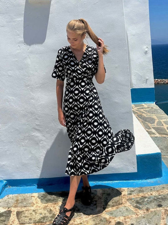 Summer Midi Dress Black