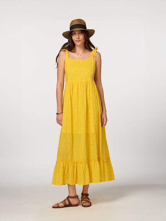 Summer Maxi Dress Yellow