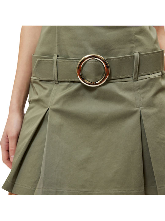 Arine Rochie De Vară Mini Kaki