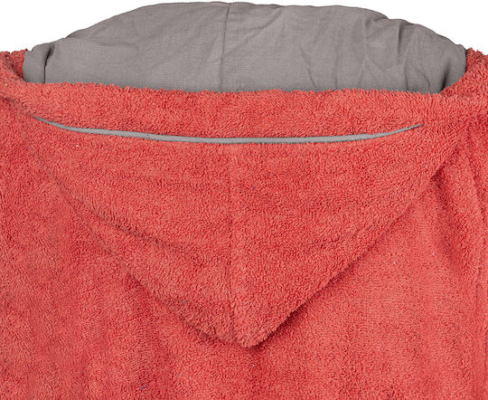 Beauty Home Kids Hooded Bathrobe Coral dceb7edd5868