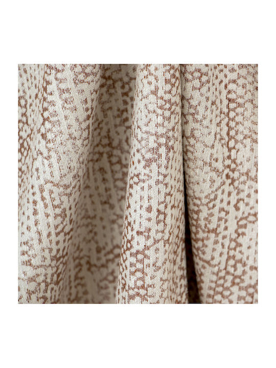 Lino Home Saphire Sofa Throw 2 Sides 180x250cm Terracotta