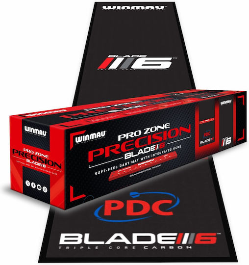 Winmau Pro Zone Precision Blade 6 Soft Feel Dart Mat & Integrated Oche