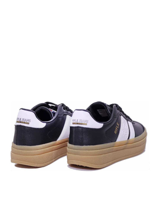 Γυναικεία Ανατομικά Flatforms Sneakers Μαύρα