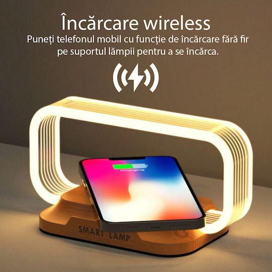 10w Wireless Charger Nightstand Lamp Lexium