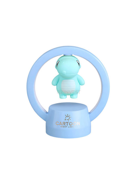 SPM LED Kinder Dekorative Lampe mit Farbwechsel Blau 13.7x3x7.2εκ.