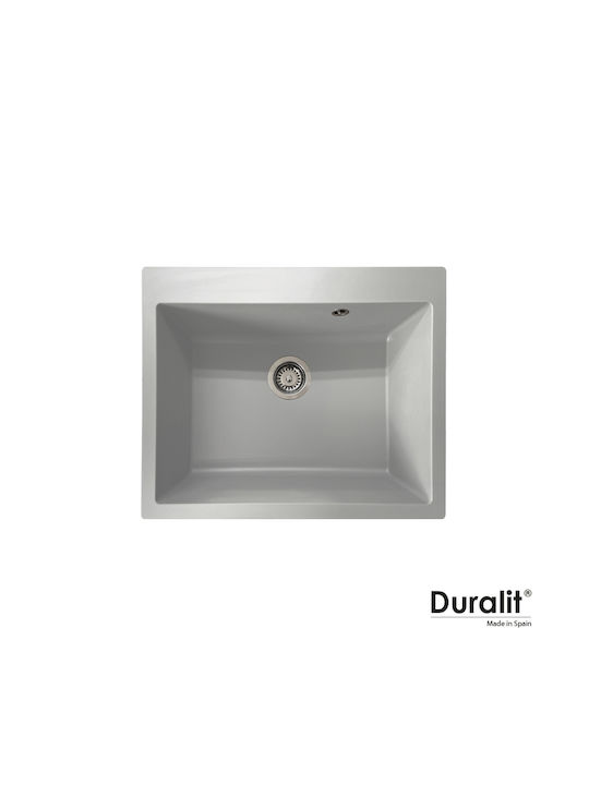 Duralit Drop-In Chiuvetă din Granit Sintetic L60xW50cm