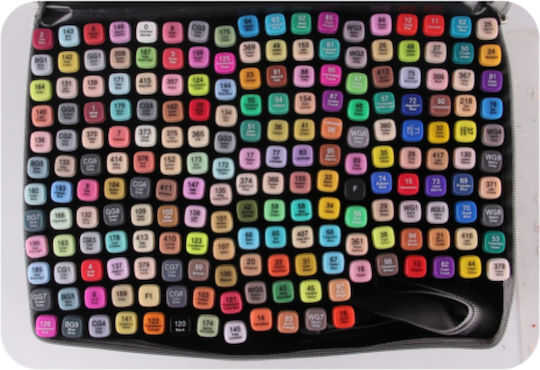 Tpster Zeichenmarker Dicke Set 204Stück