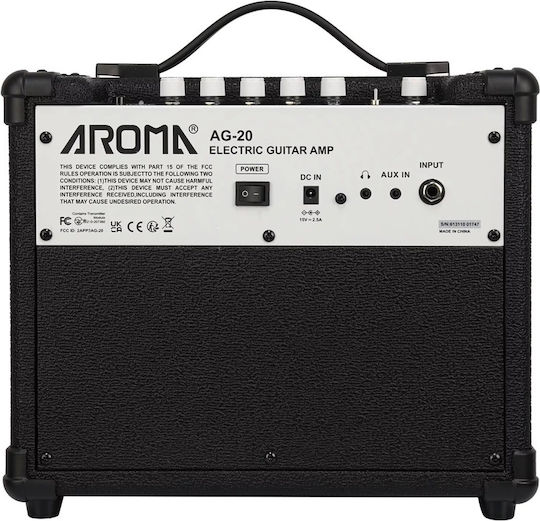 Aroma Ag20 Electric Guitar Amplifier 20 Watt With Bluetooth