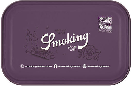 Smoking Rolling Tray 18cm Μπλε