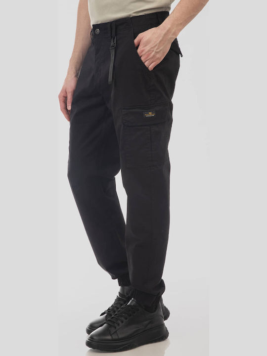 Pantaloni Elastic Black