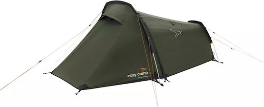 Easy Camp Sarek Σκηνή Camping Τούνελ Ορειβασίας Πράσινη 4 Εποχών για 1 Άτομο Αδιάβροχη 3000mm 38x12x95εκ.