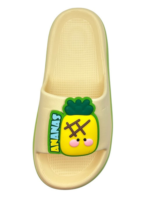 Frauen Flip Flops in Gelb Farbe