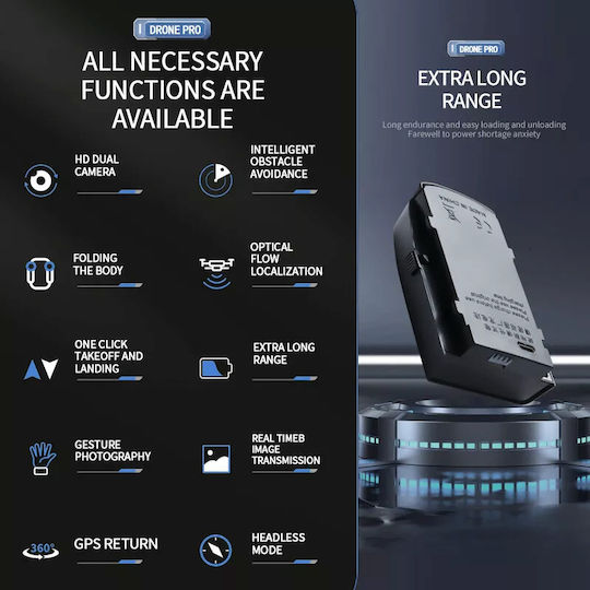 S166 Drone 5G with 1080p Camera and Controller