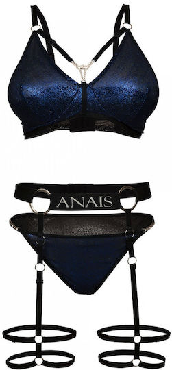 Set Lingerie Harlo Albastru Prime L XL