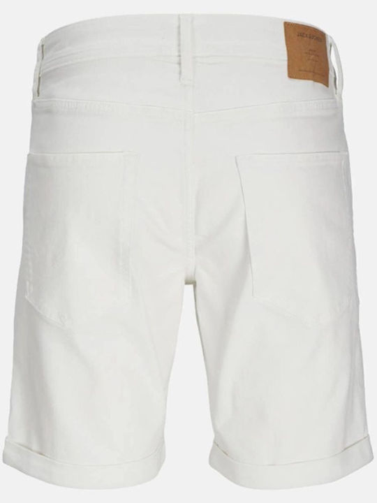 Jack & Jones Men's Shorts Jeans White