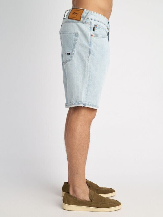Paolo Men's Shorts Jeans Light Blue