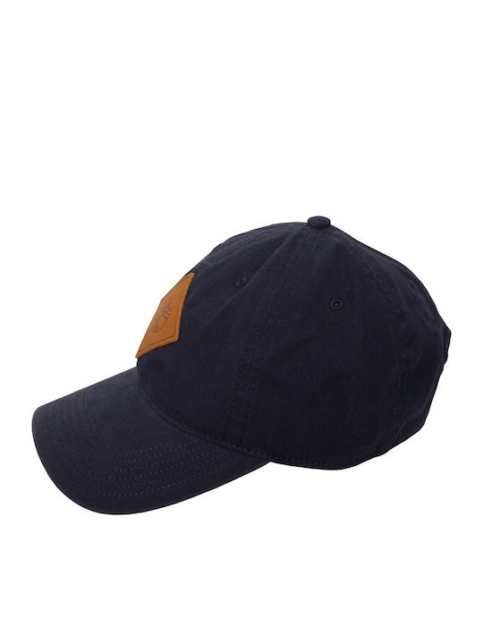 Șapcă de Baseball Timberland cu Patch în Formă de Diamant Albastru Închis