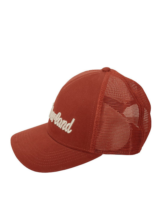 Timberland 3D Embroidered Trucker Brick