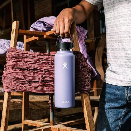 Hydro Flask Wide Mouth Μπουκάλι Θερμός Ανοξείδωτο BPA Free 1.2lt Reef