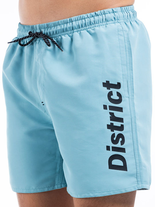 Men's Swimwear Bermuda Turquoise with Patterns