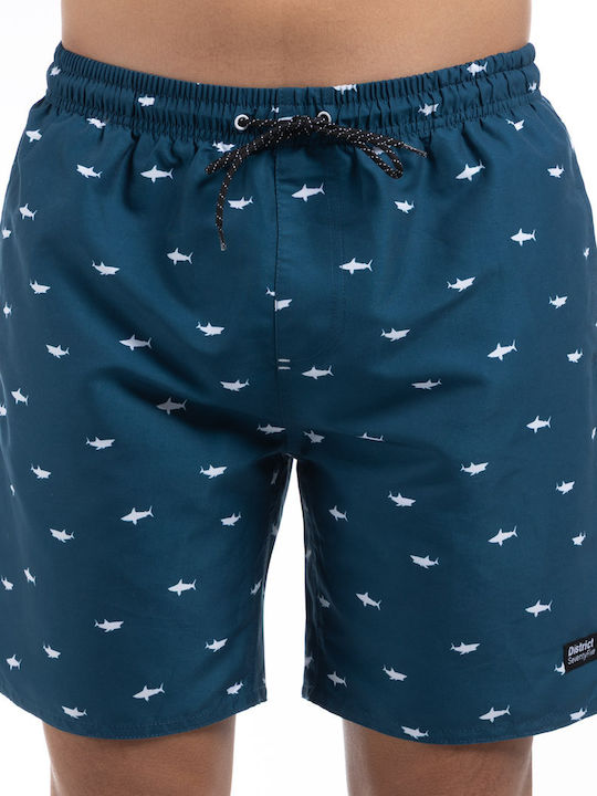 Herren Badebekleidung Bermuda Blue