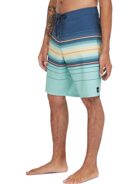 Men's Swimwear Bermuda Indigo Striped