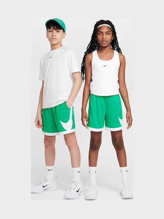 Sportliche Kinder-Shorts/Bermudas Dri-Fit Green, White