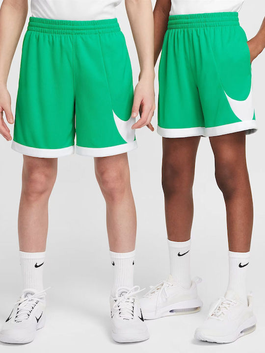 Sportliche Kinder-Shorts/Bermudas Dri-Fit Green, White