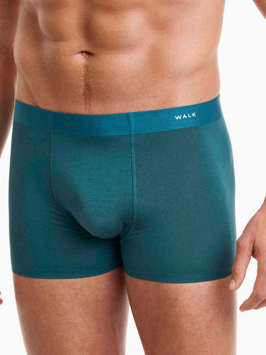 Men's Boxer Petrol with Patterns