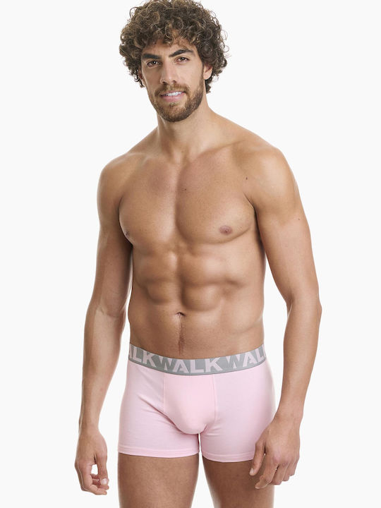 Мъжки боксерки Pink/Grey 2Опаковка
