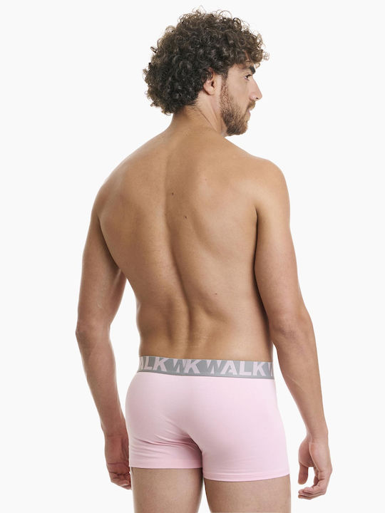 Мъжки боксерки Pink/Grey 2Опаковка