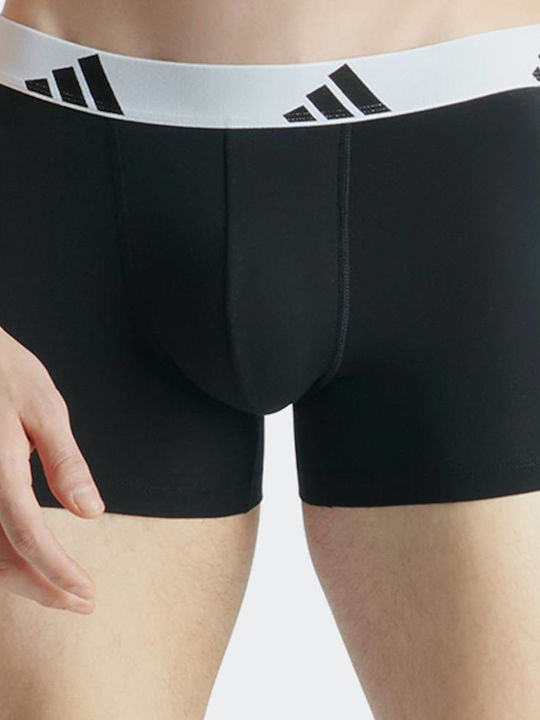 Trunks 3 Pack Herren Boxershorts Schwarz 3Packung