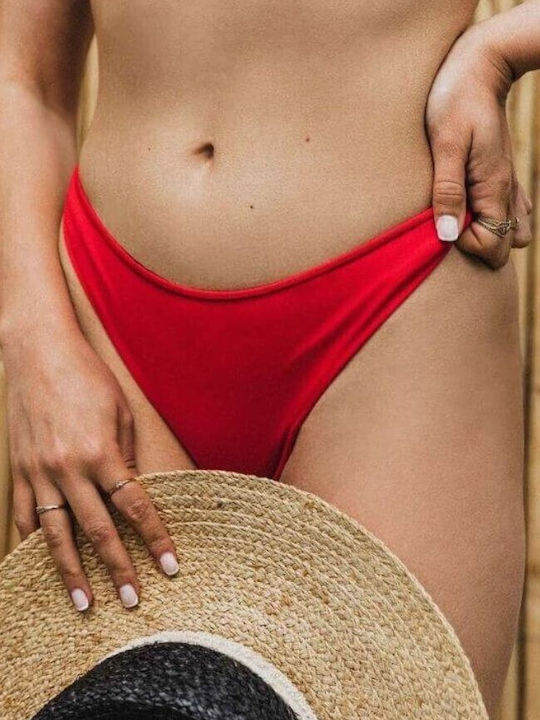 Bikini Slip Κόκκινο