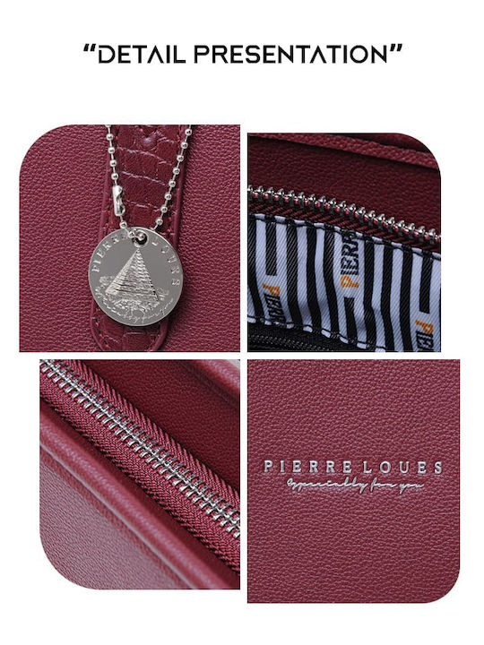 Women's Bag Shopper Backpack Burgundy