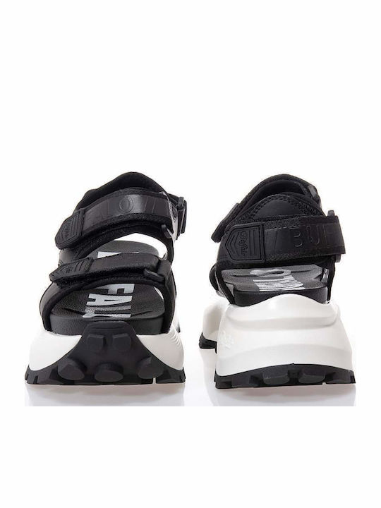 Manhatten Women's Flat Sandals in Black Color