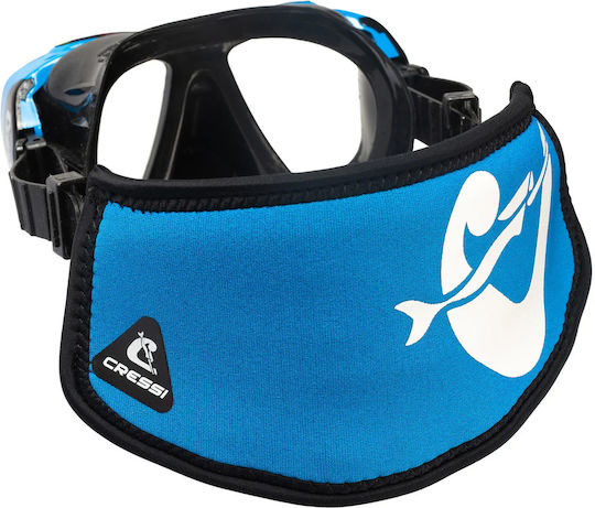 Cressi Επένδυση Λουριού Μάσκας Simply Neo Mask Strap Cover Μπλε Λευκό