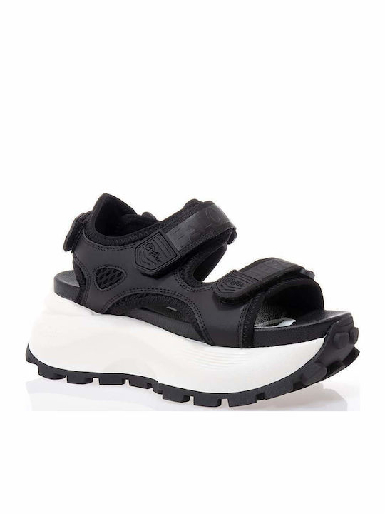 Manhatten Women's Flat Sandals in Black Color