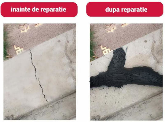 Spray de Etanșare Siks Impermeabil Hidro Izolare Protecție de Lungă Durată Uscare Rapidă Multi-suprafață Ciment Plăci Metal Furtunuri Negru