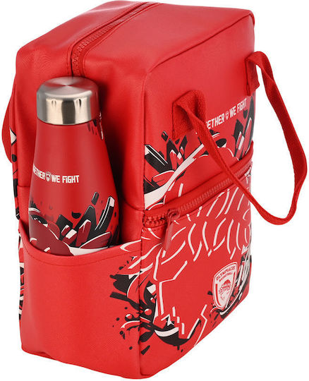 Estia Insulated Bag Handbag Save the Aegean 7 liters Olympiakos Bc Edition Together We Fight