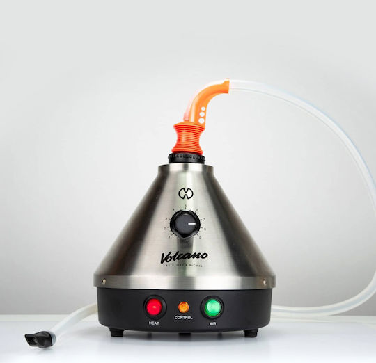 Storz & Bickel Volcano Verdampfer mit eingebauter Batterie Silber