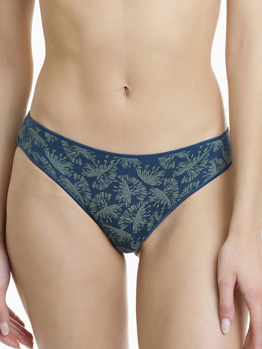 Bamboo Women's Slip 2Pack Petrol, Green