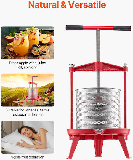 Vevor Manual Grape Press 14lt GJYZJLSBXG142GNCWV0