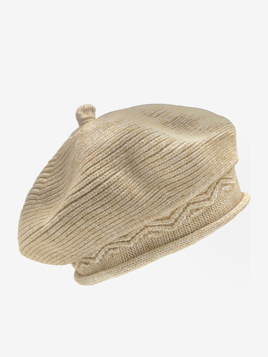 Gift-Me Καπέλο Baskenmütze Beige