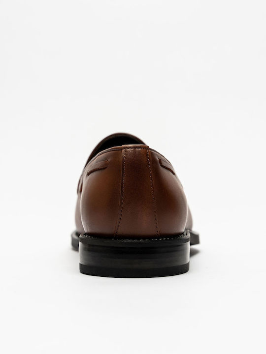 Men's Leather Loafers Brown