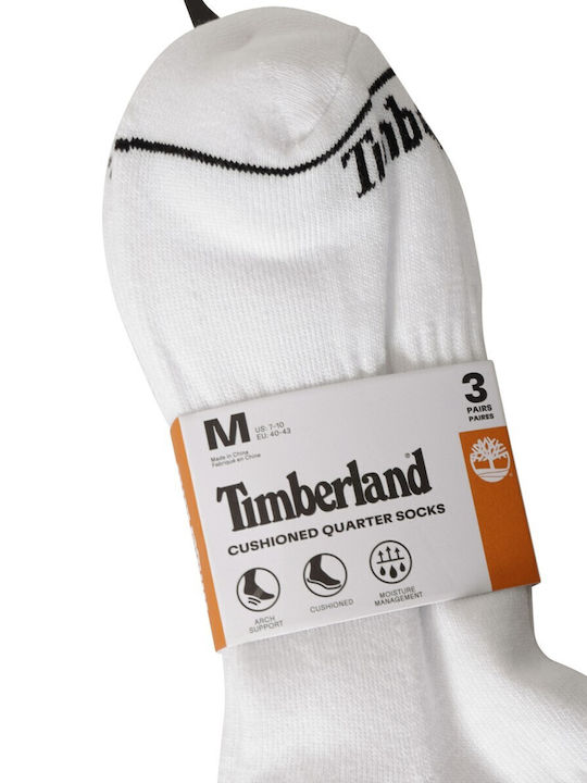 Timberland Ανδρικές Κάλτσες Λευκο 3Pack